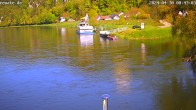 Archived image Webcam Kelheim Danube – View Motor Ship Renate 07:00