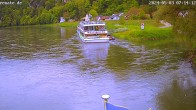 Archived image Webcam Kelheim Danube – View Motor Ship Renate 06:00