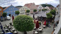 Archiv Foto Webcam Stadtplatz Kelheim 13:00
