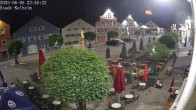 Archiv Foto Webcam Stadtplatz Kelheim 21:00