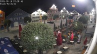Archived image Webcam Kelheim – Town Square 21:00