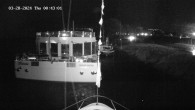 Archived image Webcam Kelheim – View Ship Maximilian II 23:00