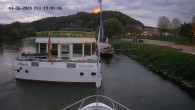 Archived image Webcam Kelheim – View Ship Maximilian II 19:00