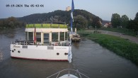 Archived image Webcam Kelheim – View Ship Maximilian II 05:00