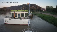 Archived image Webcam Kelheim – View Ship Maximilian II 06:00