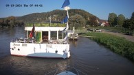 Archived image Webcam Kelheim – View Ship Maximilian II 07:00