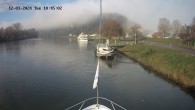 Archived image Webcam Kelheim – View Ship Maximilian II 09:00