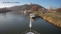 Archived image Webcam Kelheim – View Ship Maximilian II 13:00