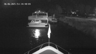 Archived image Webcam Kelheim – View Ship Maximilian II 01:00