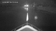 Archived image Webcam Kelheim – View Ship Maximilian II 21:00