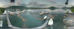Archived image Webcam Lake Eder: Sailing Harbour Rehbach 05:00