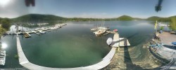 Archived image Webcam Lake Eder: Sailing Harbour Rehbach 09:00