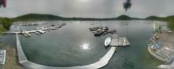 Archived image Webcam Lake Eder: Sailing Harbour Rehbach 15:00