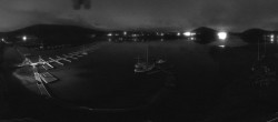 Archived image Webcam Lake Eder: Sailing Harbour Rehbach 06:00