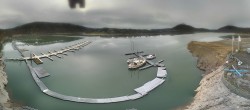 Archived image Webcam Lake Eder: Sailing Harbour Rehbach 13:00