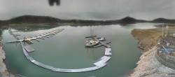 Archived image Webcam Lake Eder: Sailing Harbour Rehbach 15:00