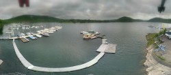 Archived image Webcam Lake Eder: Sailing Harbour Rehbach 05:00