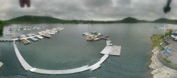 Archived image Webcam Lake Eder: Sailing Harbour Rehbach 06:00