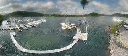 Archived image Webcam Lake Eder: Sailing Harbour Rehbach 07:00