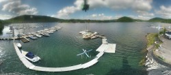 Archived image Webcam Lake Eder: Sailing Harbour Rehbach 09:00