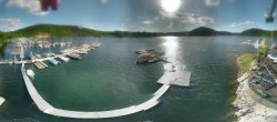 Archived image Webcam Lake Eder: Sailing Harbour Rehbach 17:00