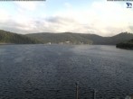 Archived image Webcam Lake Eder: View from Dam 07:00