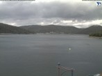 Archiv Foto Webcam Edertalsperre: Blick auf den Edersee 13:00