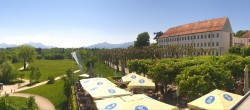Archiv Foto Webcam Panoramablick von der Herreninsel im Chiemsee 13:00