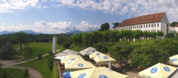 Archiv Foto Webcam Panoramablick von der Herreninsel im Chiemsee 09:00