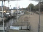 Archiv Foto Webcam Weserpromenade Schlachte Bremen 09:00