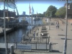 Archiv Foto Webcam Weserpromenade Schlachte Bremen 15:00