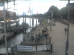 Archived image Webcam River Walk Schlachte Bremen 15:00