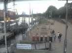 Archiv Foto Webcam Weserpromenade Schlachte Bremen 07:00