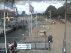 Archived image Webcam River Walk Schlachte Bremen 11:00