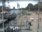Archived image Webcam River Walk Schlachte Bremen 13:00