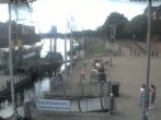 Archived image Webcam River Walk Schlachte Bremen 17:00