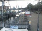 Archiv Foto Webcam Weserpromenade Schlachte Bremen 19:00