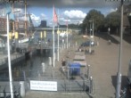 Archived image Webcam River Walk Schlachte Bremen 09:00