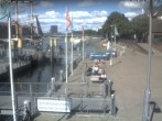 Archived image Webcam River Walk Schlachte Bremen 11:00