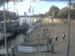 Archived image Webcam River Walk Schlachte Bremen 15:00