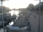 Archived image Webcam River Walk Schlachte Bremen 19:00