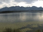 Archiv Foto Webcam Restaurant Fischerhütte am Hopfensee 15:00