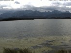 Archived image Webcam Hopfensee: View from Restaurant Fischerhütte 15:00