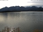 Archiv Foto Webcam Restaurant Fischerhütte am Hopfensee 12:00
