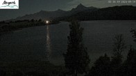 Archived image Webcam Weissensee near Füssen 23:00