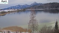 Archived image Webcam Weissensee near Füssen 09:00