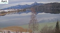 Archived image Webcam Weissensee near Füssen 13:00