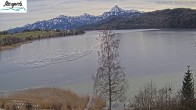 Archived image Webcam Weissensee near Füssen 09:00