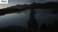Archiv Foto Webcam Füssen: Blick auf den Weißensee vom Hotel Seespitz 03:00