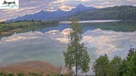 Archiv Foto Webcam Füssen: Blick auf den Weißensee vom Hotel Seespitz 06:00